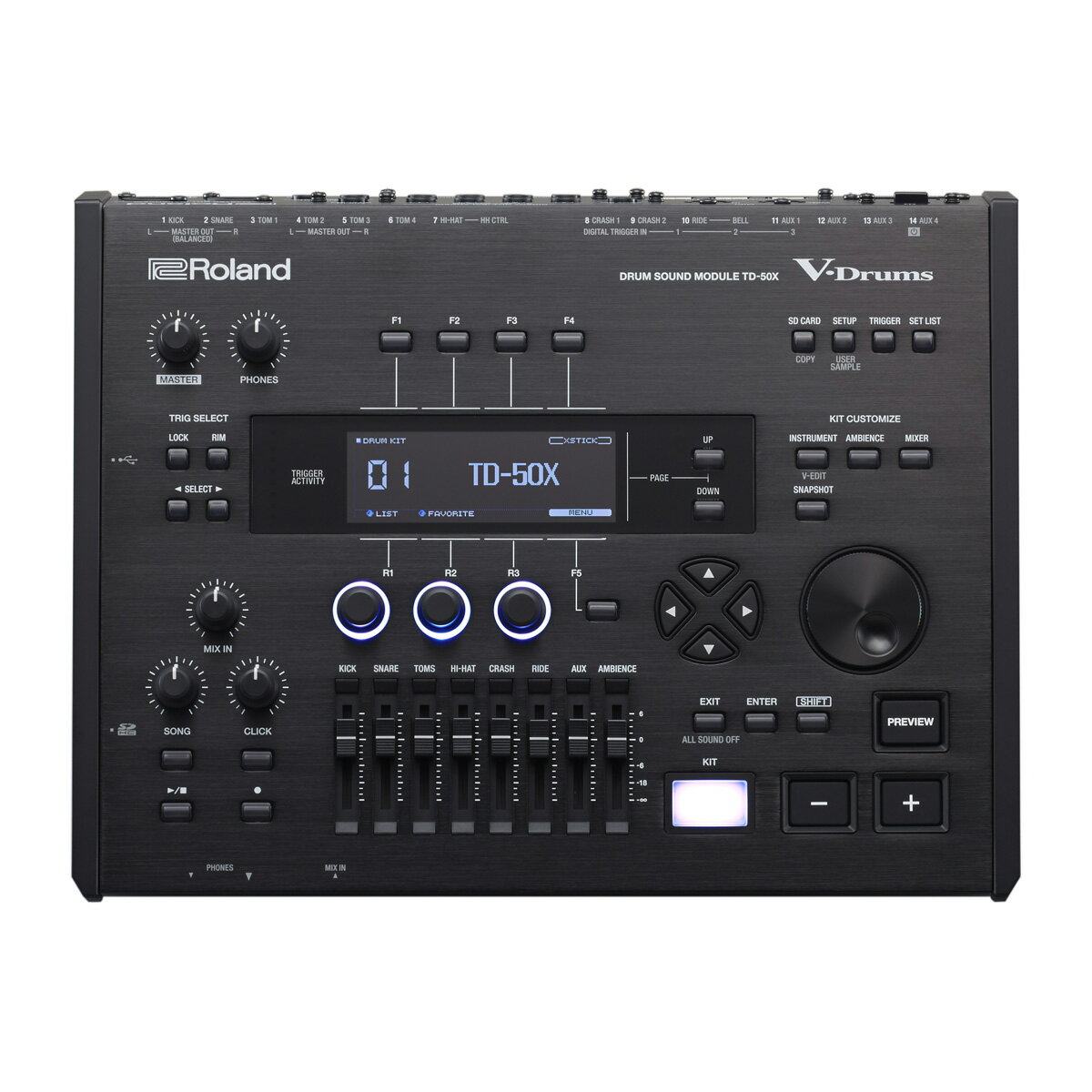 【あす楽対象商品】Roland / TD-50X Drum Sound Module【PNG】