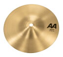 SABIAN AA 8" SPLASH ※こちらのシンバルは新品をお取り寄せしてからの発送となります。 すばやくはじけるような、キレのよいクラッシュ音の、極薄エフェクトシンバル。 Weight : Extra-Thin AA-8SP : 8"(20cm) ナチュラルフィニッシュ UD20160530