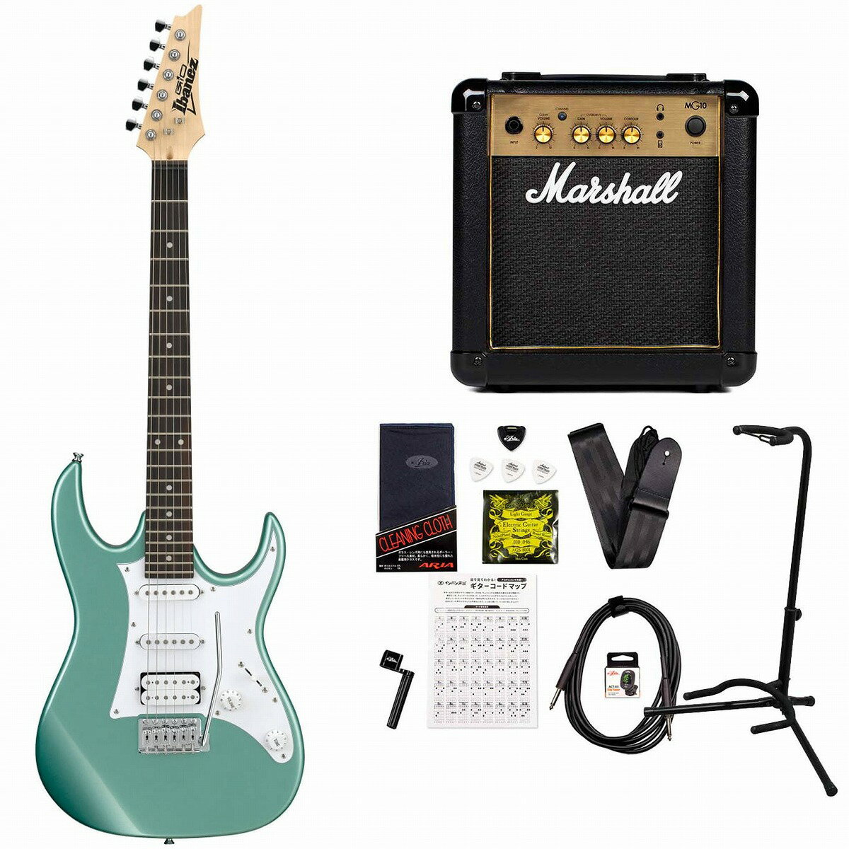 Ibanez / Gio GRX40-MGN (Metallic Light Green) Хˡ  MarshallMG10°쥭鿴ԥåȡ+4582600680067աIbanezȡСץ쥼ȡ/+2100000516124