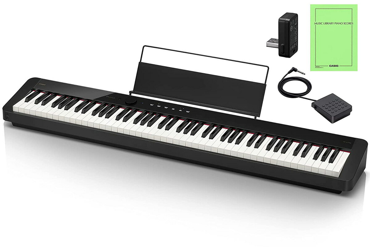 カシオ PX-S1100BK(ブラック) Privia 電子ピアノ 88鍵盤 PXS1100BK