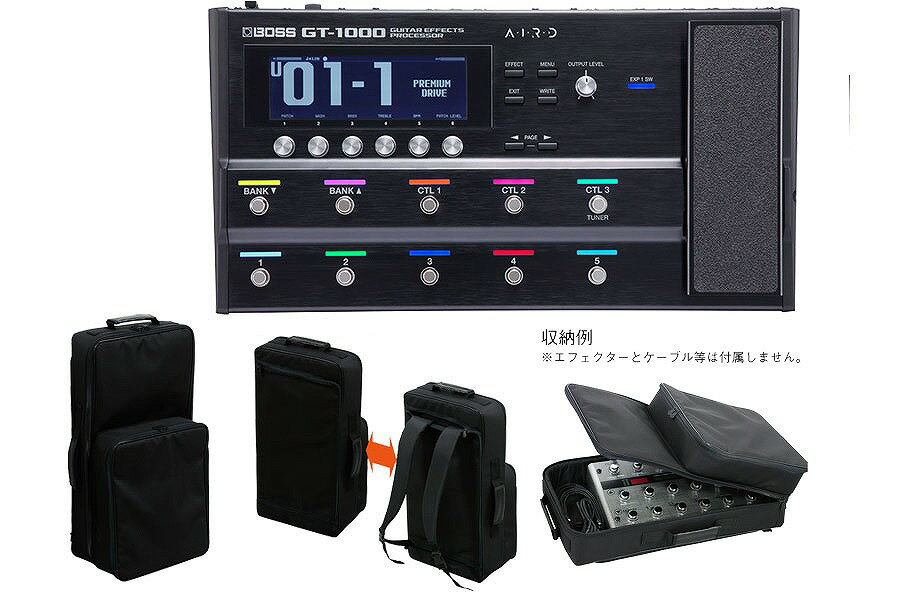 【あす楽対象商品】BOSS / GT-1000 Guitar Effects Processor [リュック式キャリングケース付き！！] 【YRK】