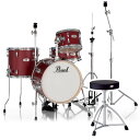Pearl / MT564/C-D #747 MATTE RED MIDTOWN 小口径 ドラムセットドラムスローンセット