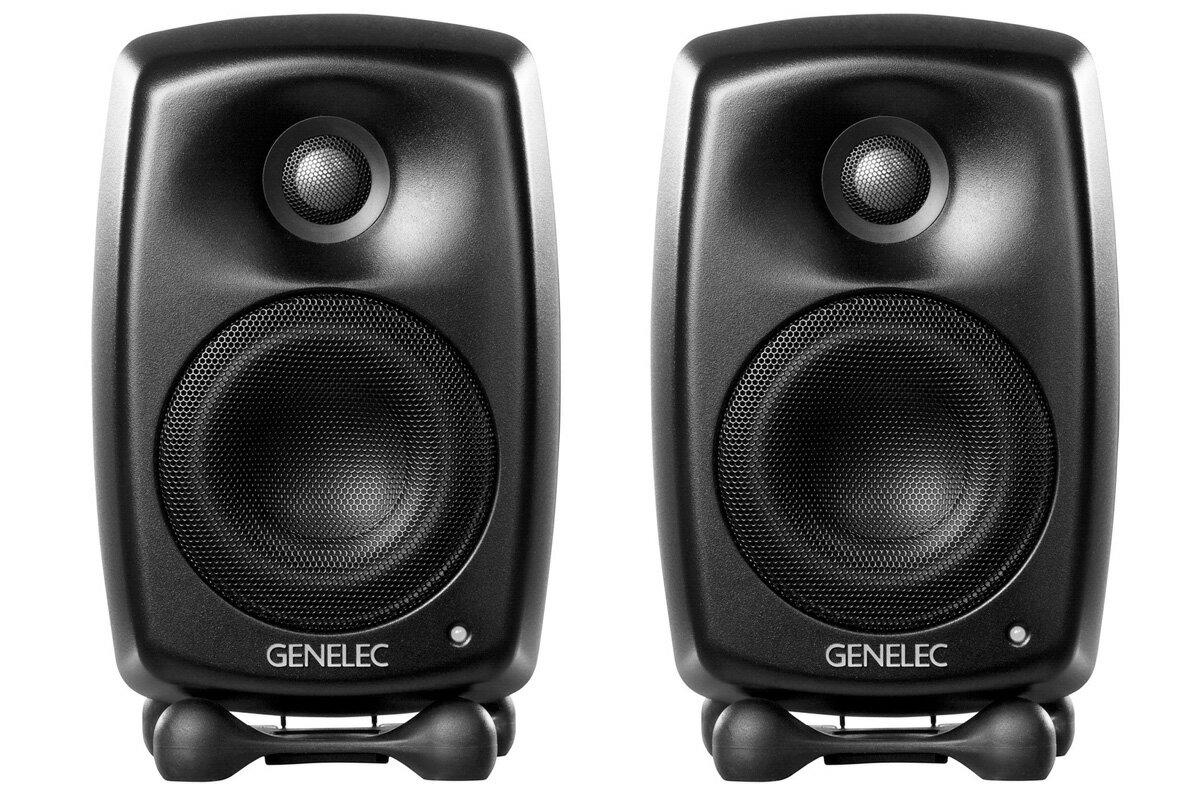 GENELEC ジェネレック / G Two ブラック (ペア) Home Audio Systems【お取り寄せ商品】