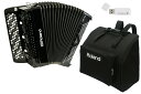 Roland ローランド / V-Accordion FR-4XB BK【純正ケース BAG-FR-3 セット!】ブラック Vアコーディオン ボタン鍵盤タイプ【...
