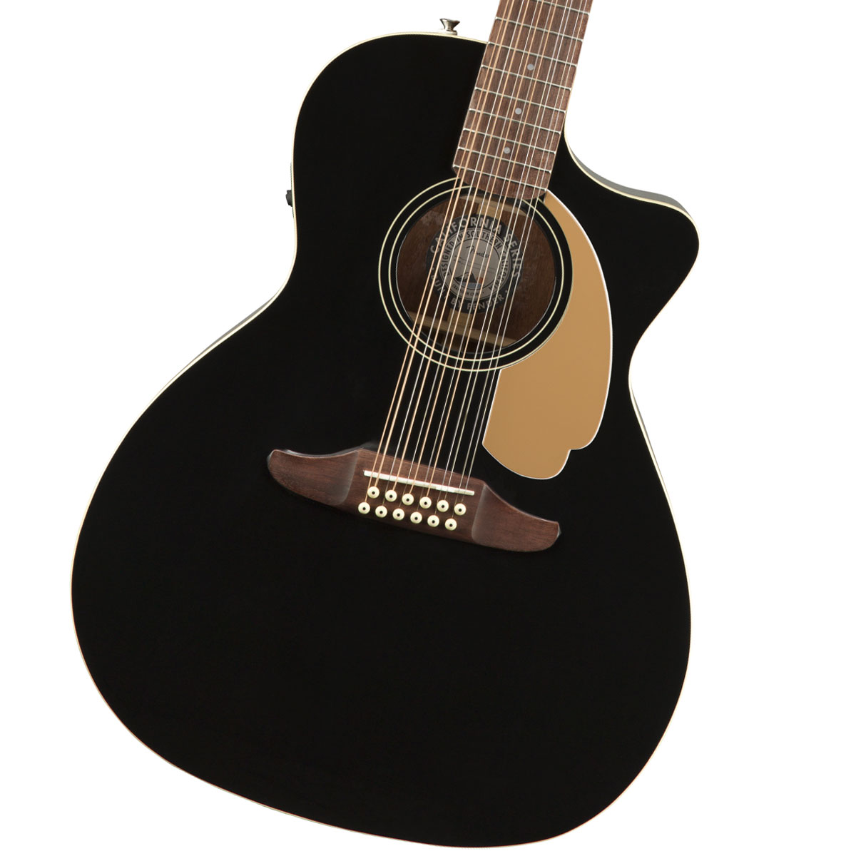 【在庫あり】 FENDER Acoustic / Villager 12-String JTB(Black) V3 【12弦ギター】 フェンダー アコースティックギター エレアコ 【YRK】のサムネイル