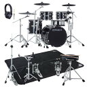 Roland / VAD507 TAMAツインペダルフルセット w/プロラケドラムマット【PNG】