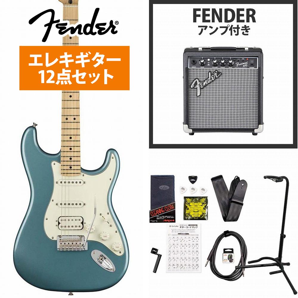 Fender / Player Series Stratocaster HSS Tidepool Maple Frontman10Gアンプ付属エレキギター初心者セット《+4582600680067》