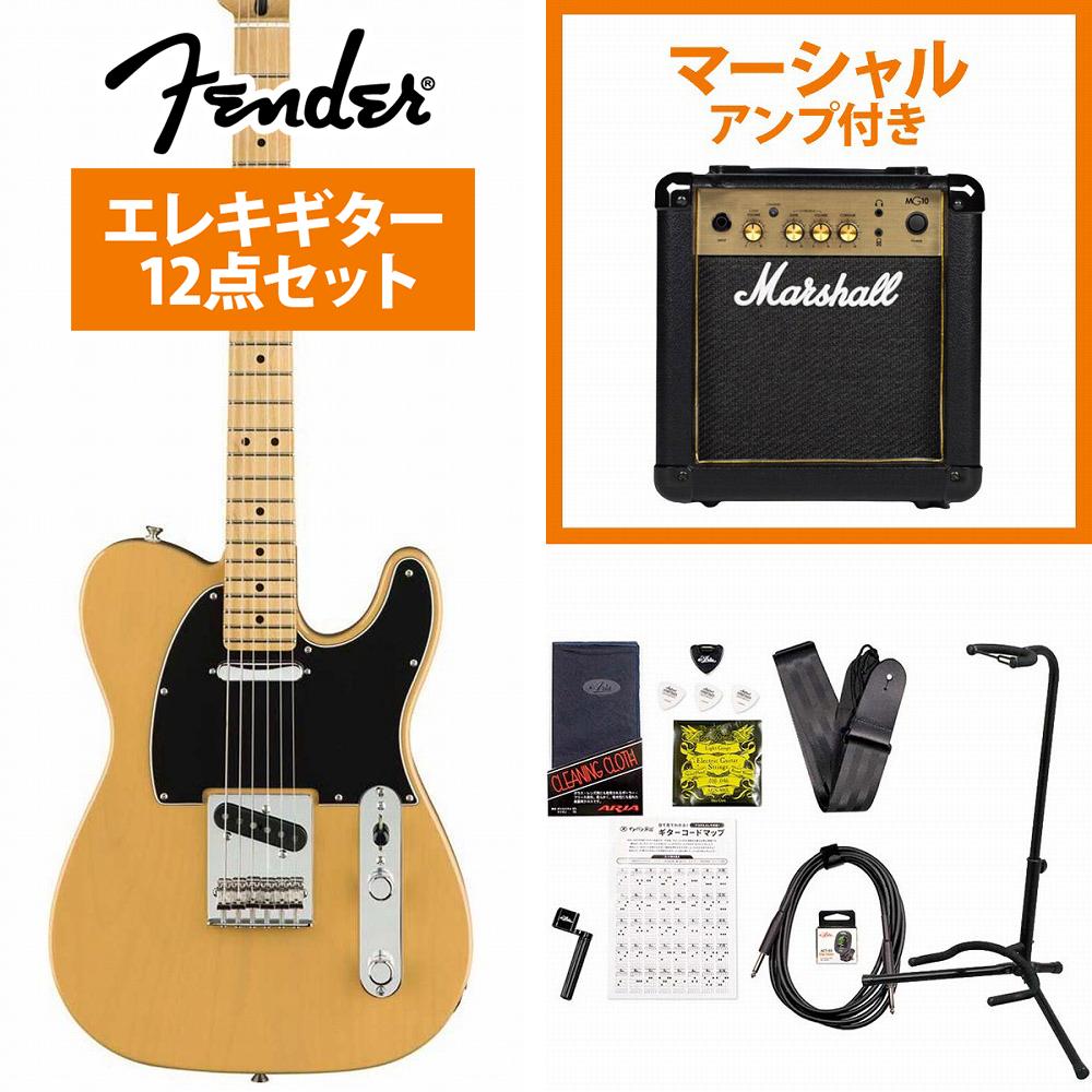 sE˔j!tFender / Player Series Telecaster Butterscotch Blonde Maple MarshallMG10AvtGLM^[S҃Zbgs+4582600680067t