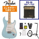 Fender / Made in Japan Junior Collection Stratocaster Maple Fingerboard Satin Daphne Blue PG-10AvtGLM^[S҃Zbgs+4582600680067t