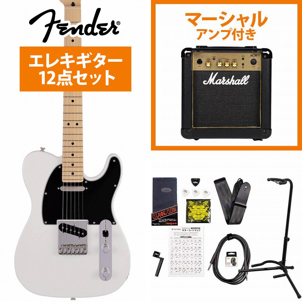 Fender / Made in Japan Junior Collection Telecaster Maple Fingerboard Arctic White MarshallMG10AvtGLM^[S҃Zbgs+4582600680067t