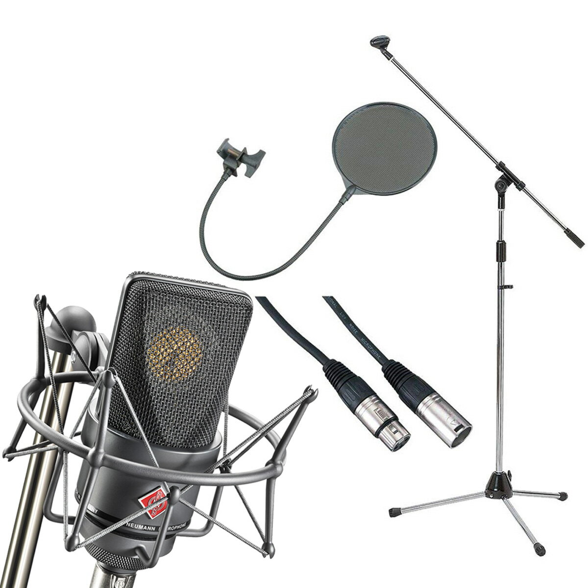 NEUMANN / TLM 103 mt Studio set 豪華3点セット ラージダイヤフラム マイクロフォン【国内正規品保証3年付き】【PNG】