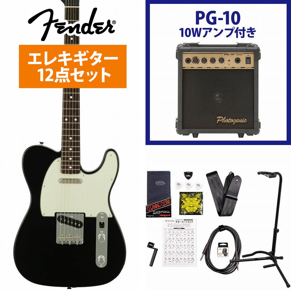 Fender / 2023 Collection MIJ Traditional 60s Telecaster Rosewood FB Black PG-10AvtGLM^[S҃Zbgs+4582600680067t