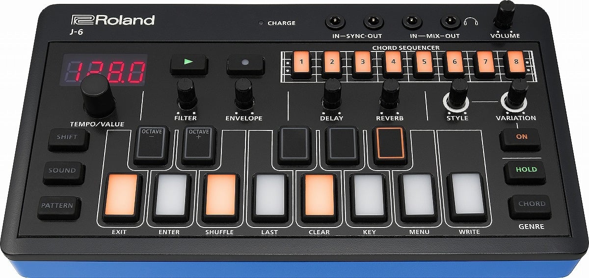Roland ローランド / AIRA Compact J-6 CHORD SYNTHESIZER [USB電源アダプター ＆ ...