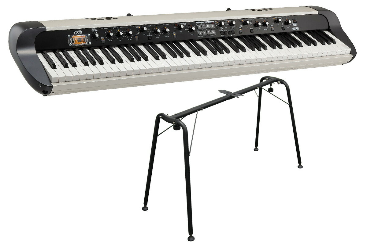 【あす楽対象商品】KORG コルグ / SV2-88S [純正スタンド (ST-SV1 BK) セット！] 88鍵盤ステージ・ビンテージ・ピアノ