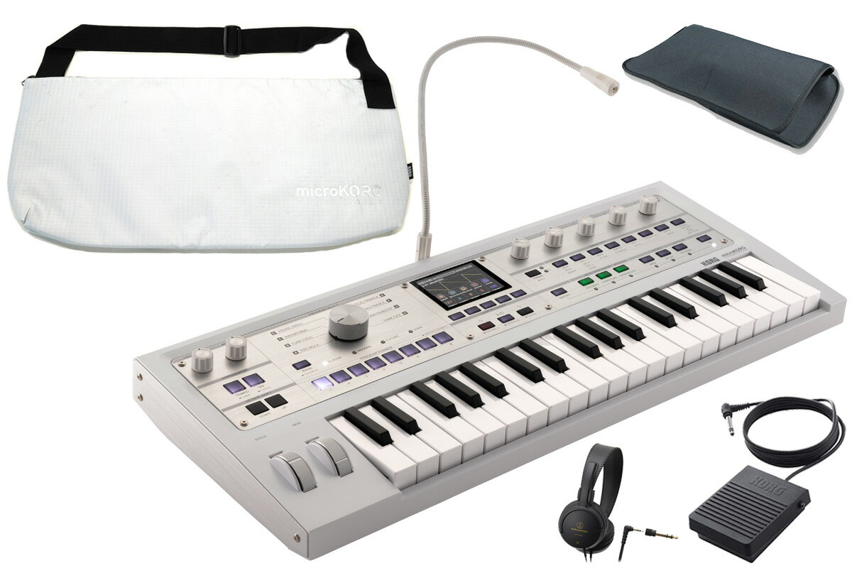 KORG 륰 / microKORG 2 ᥿åۥ磻 (MK-2 MWH) [إåɥۥ󡦥ڥ륻åȡ]Ըꥫ顼ǥ롧...