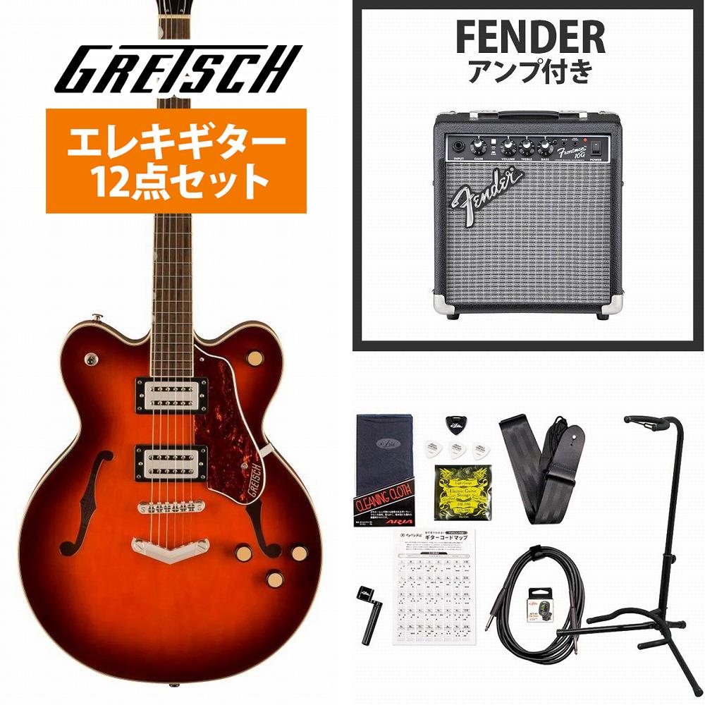 Gretsch / G2622 Streamliner Center Block Double-Cut with V-Stoptail BroadfTron BT-3S Fireburst FenderFrontman10GAvtGLM^[S҃Zbgs+4582600680067tyYRKz