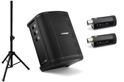 【あす楽対象商品】BOSE ボーズ / S1 PRO+ [スピーカースタンド ＆ WL M/L TRANSMITTER 2台セット！] WIRELESS PA SYSTEM【PNG】