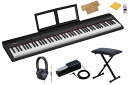 【あす楽対象商品】Roland ローランド / GO-88P(GO:PIANO88) キーボードベンチ＆ペダルセット！ 《お手入れセットプレゼント！》88鍵盤【PNG】