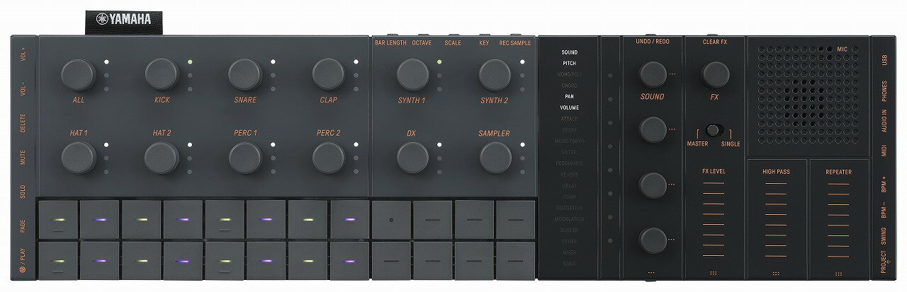 YAMAHA SEQTRAK BLACK