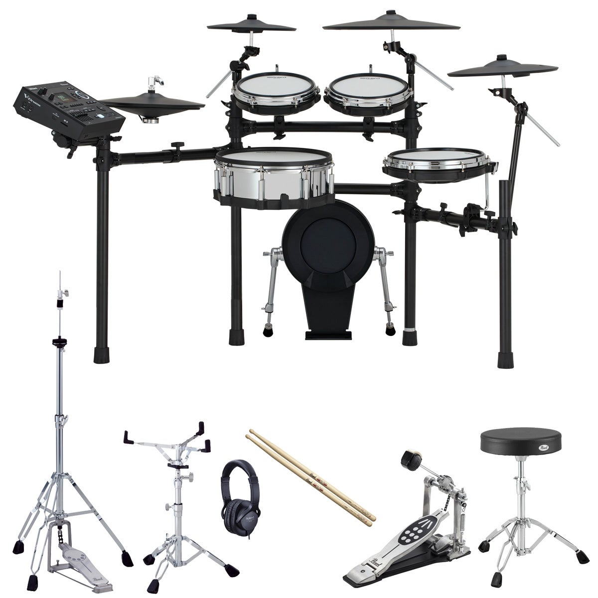Roland / TD516 PEARL製オプションを採用したスターターセット【PNG】