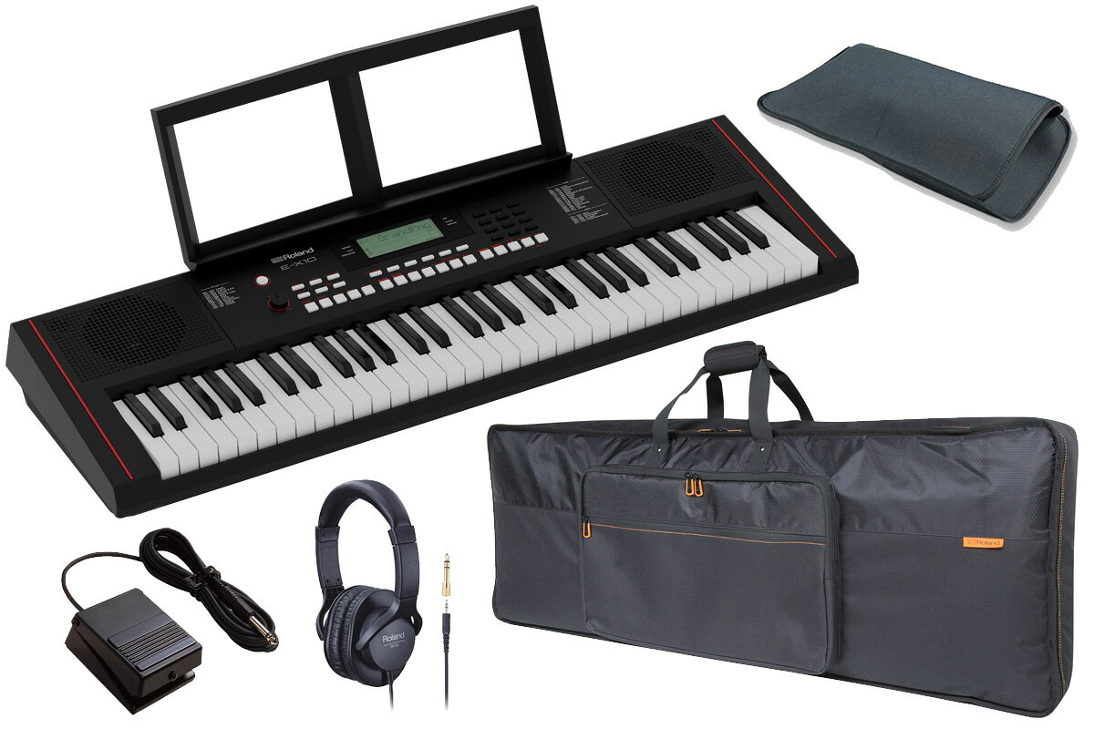 Roland ローランド / E-X10 [高品位 背負える純正キャリング・バッグ ＆ ペダル・...