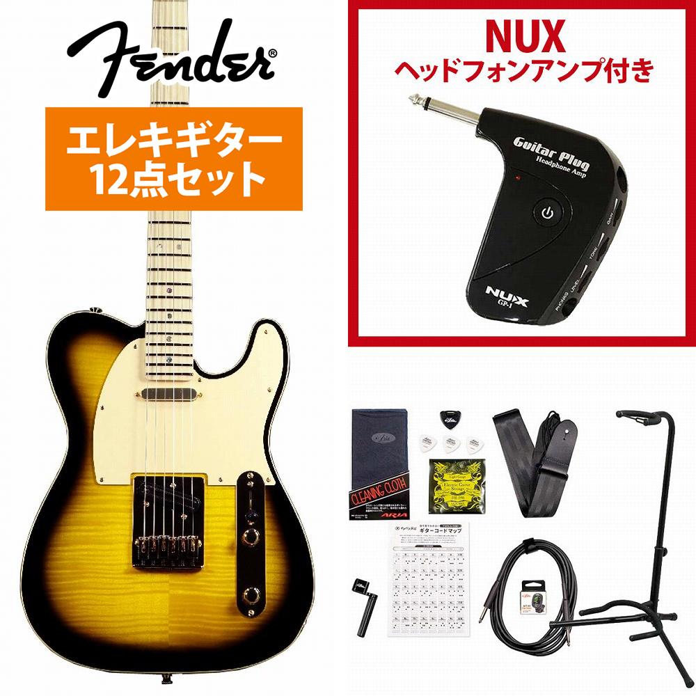 Fender / Japan Exclusive Richie Kotzen Telecaster Brown Sunburst フェンダー GP-1アンプ付属エレキギター初心者セット《+4582600680067》【YRK】