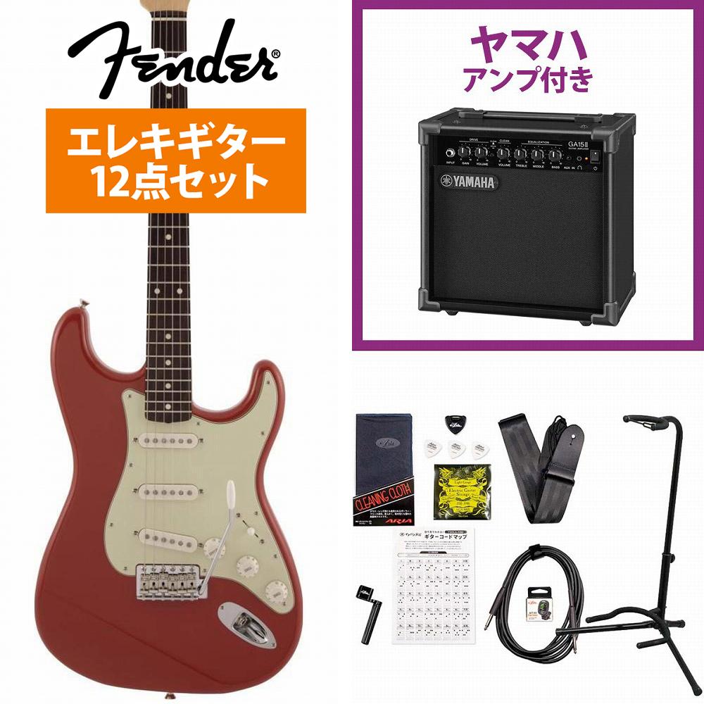 Fender / Made in Japan Traditional 60s Stratocaster Rosewood Fingerboard Fiesta Red tF_[YAMAHA GA15IIAvtS҃ZbgIs+4582600680067tyYRKz