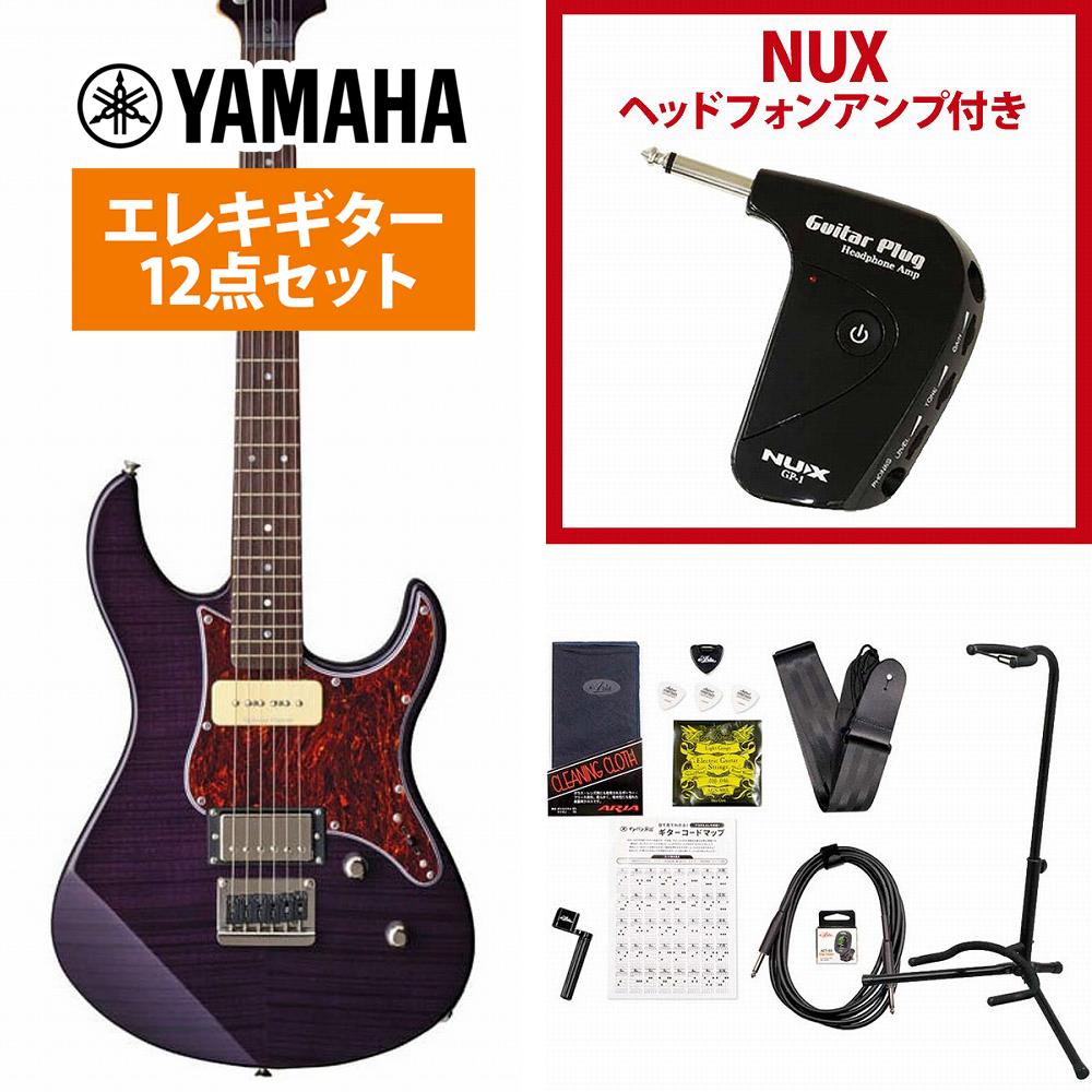 YAMAHA / Pacifica 611HFM PAC-611 Translucent PurpleNUX GP-1アンプ付属エレキギター初心者セット《+4582600680067》【PNG】