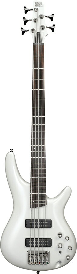 Ibanez / SR305E-PW Pearl White アイバニーズ《ストラップブロックプレゼント！》
