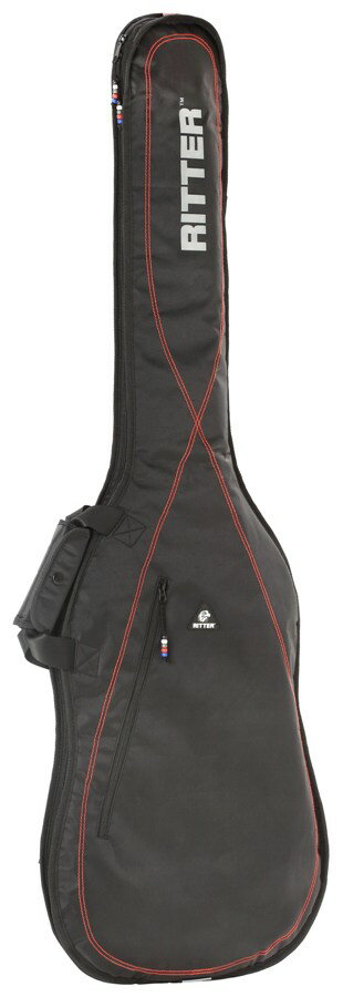 RITTER / RGP2-B BRD(Black/Red) エレキベース用ソフトケース リッター【お取り寄せ商品】