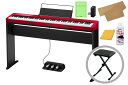 CASIO カシオ / PX-S1100RD【椅子セット!】(レッド) デジタルピアノ《お手入れセットプレゼント!》【PNG】(2)