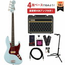 Fender / Gold Foil Jazz Bass Ebony Fingerboard Sonic Blue フェンダーVOXアンプ付属エレキベース初心者...