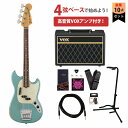 Fender / JMJ Road Worn Mustang Bass Daphne Blue RosewoodVOXアンプ付属エレキベース初心者セット【YRK】