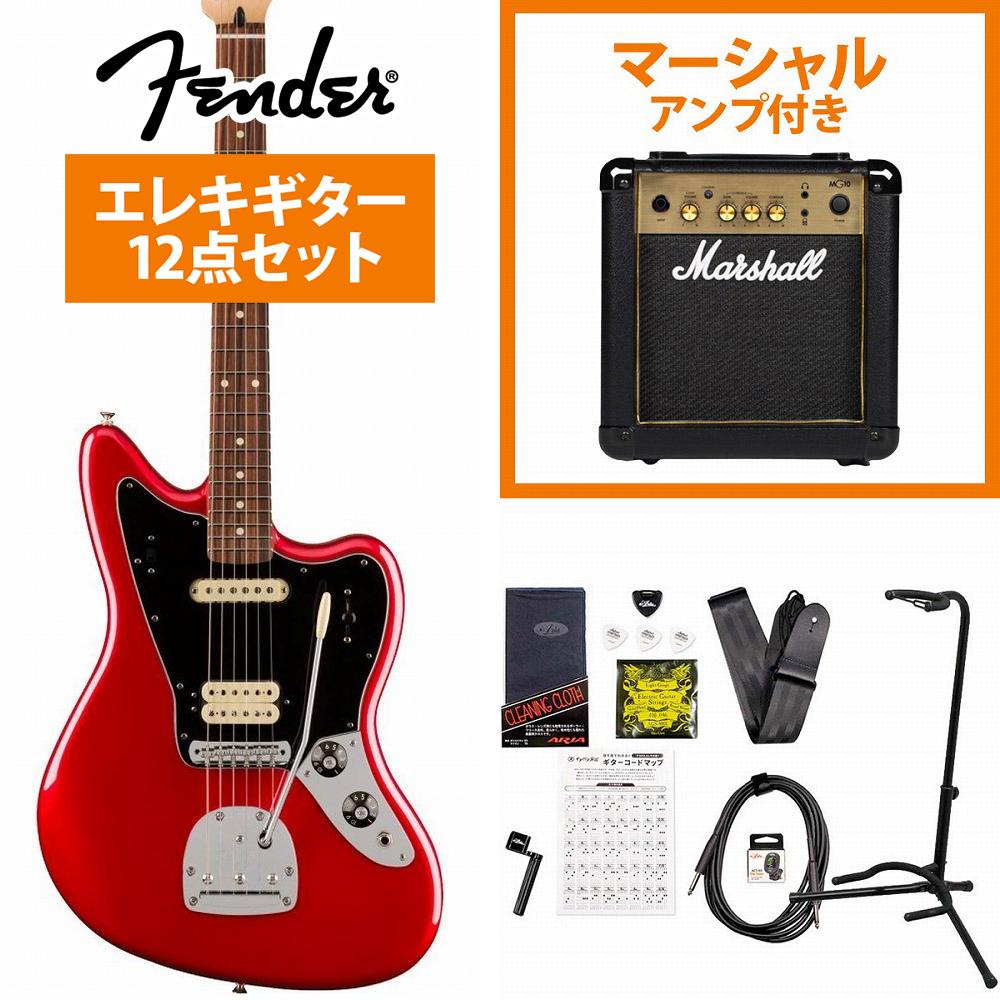 Fender / Player Jaguar Pau Ferro Fingerboard Candy Apple Red tF_[ MarshallMG10AvtGLM^[S҃ZbgyYRKzs+4582600680067t