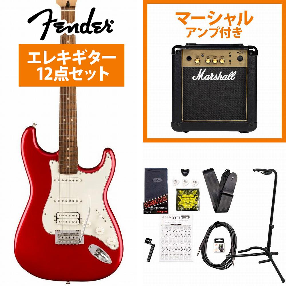 Fender / Player Stratocaster HSS Pau Ferro Fingerboard Candy Apple Red tF_[ MarshallMG10AvtGLM^[S҃ZbgyYRKzs+4582600680067t