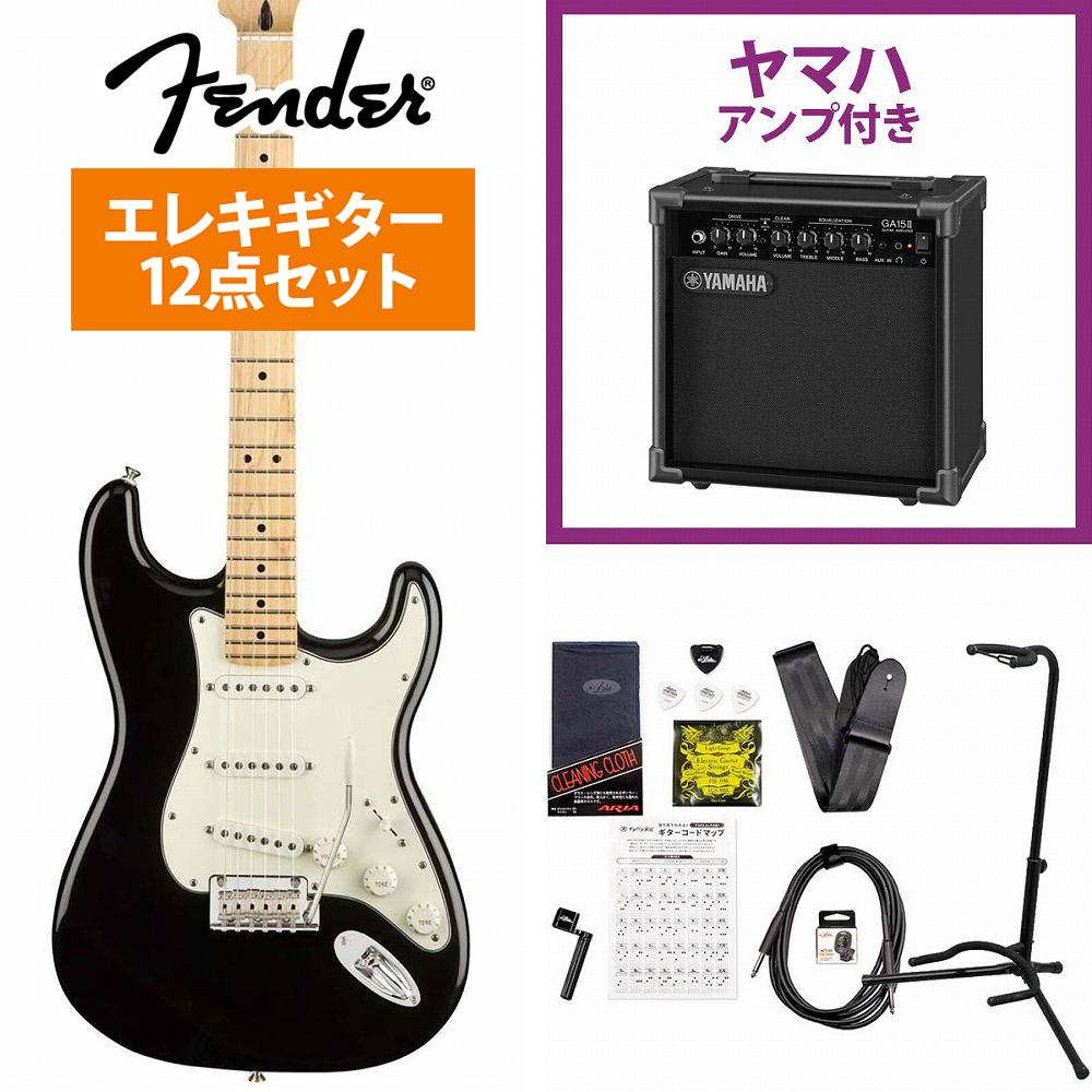 Fender / Player Series Stratocaster Black MapleYAMAHA GA15IIAvtS҃Zbgs+4582600680067t