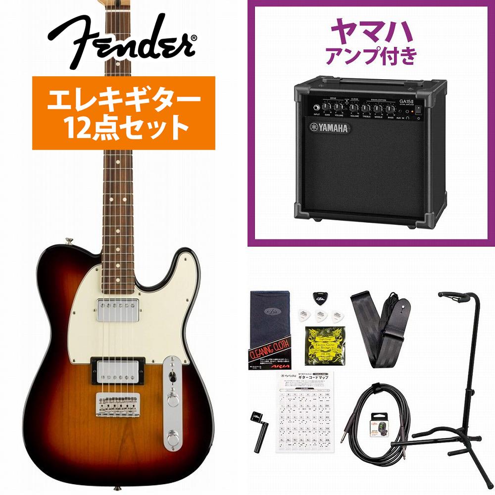 Fender / Player Series Telecaster HH 3-Color Sunburst Pau FerroYAMAHA GA15IIアンプ付属初心者セット《+4582600680067》