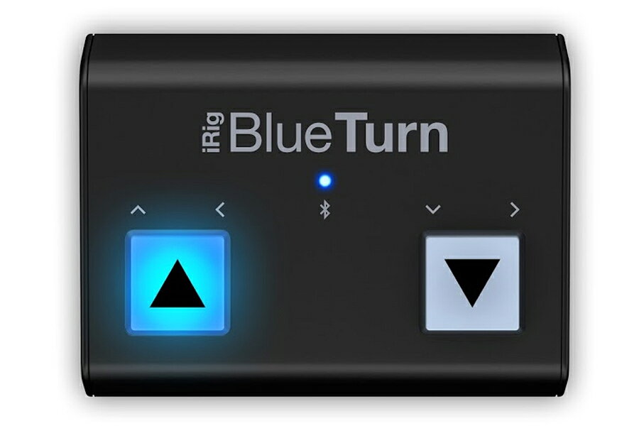 IK MULTIMEDIA アイケーマルチメディア / iRig BlueTurn Bluetooth対応ペダル・ボード【お取り寄せ商品】