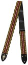 D’Andrea USA / Ace Guitar Straps ACE-4 Bohemian Red ギターストラップ エース ダンドレア【お取り寄せ商品】