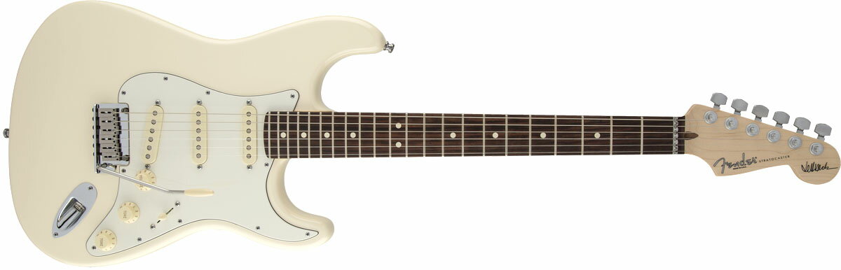 Fender USA / Jeff Beck Stratocaster Olympic White American Artist Series 【YRK】【新品特価】《 4582600680067》