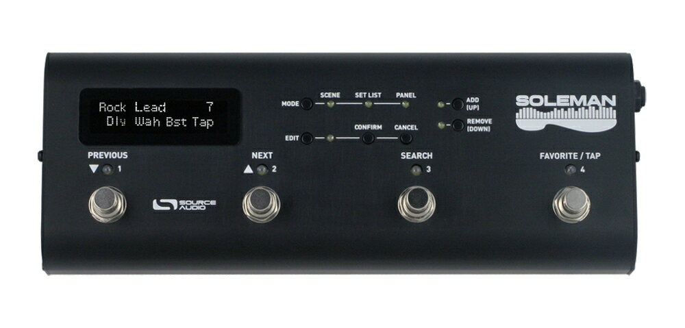 SOURCE AUDIO / SA165 SOLEMAN MIDIフットコントローラー ソースオーディオ【お取り寄せ商品】【WEBSHOP】