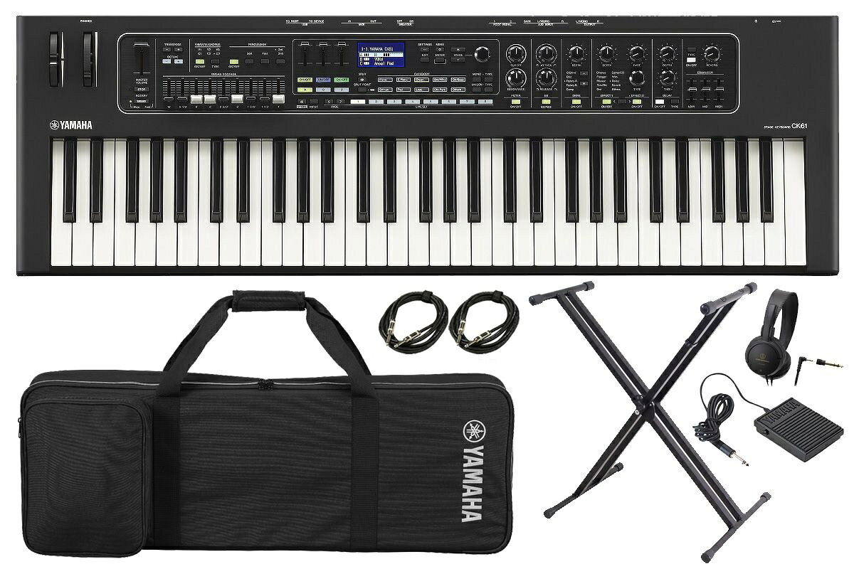 YAMAHA ヤマハ / CK61 [オプションセット！] 61鍵ステージキーボード