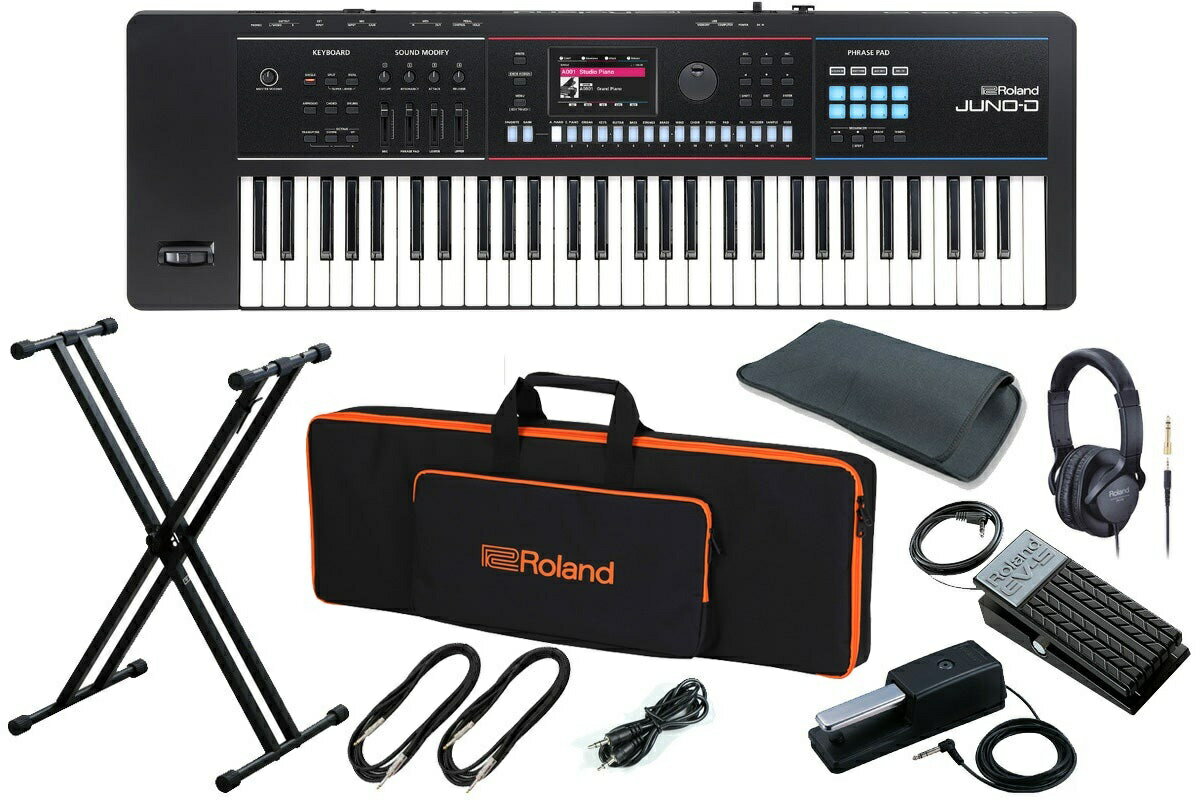 《背負える専用キャリング・ケース プレゼント！》Roland ローランド / JUNO-D6  ベロシティー対応 61鍵シンセサイザー (JUNO-D)