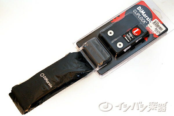 DiMarzio / 2” Nylon ClipLock DD2200 Black 【★お取り寄せ】