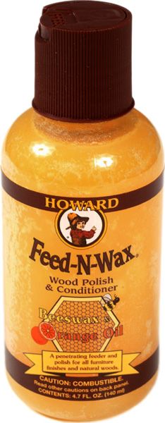 HOWARD / Wood Polish ＆ Conditioner Feed-N-Wax Beeswax ＆ Orange Oil ワックス 【★お取り寄せ】