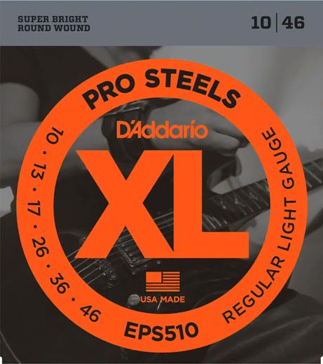D'Addario / ProSteels EPS510 Regular Light 10-46 【★お取り寄せ】