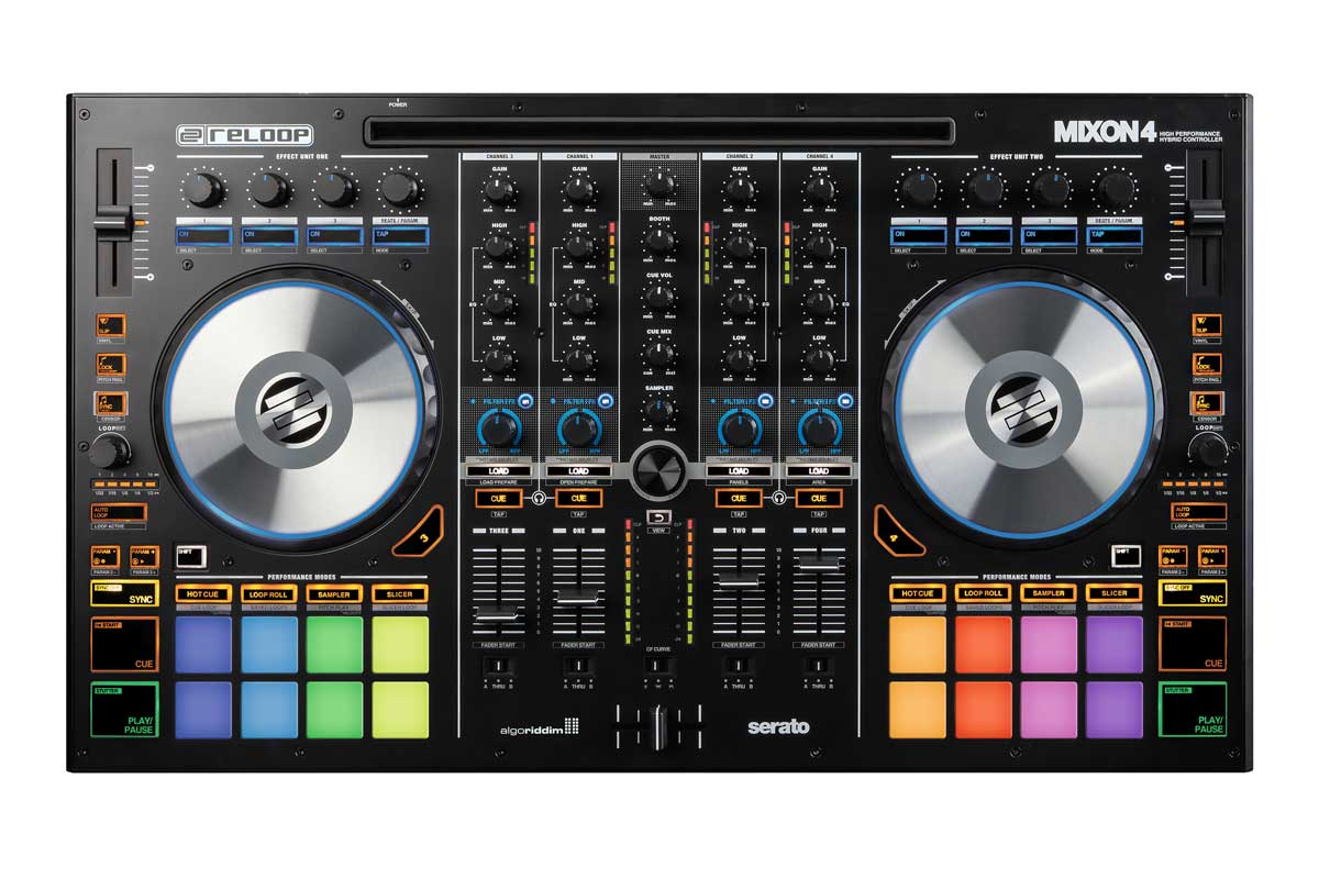 Reloop リループ / MIXON4 ミックスオンフォー DJコントローラー【お取り寄せ商品】