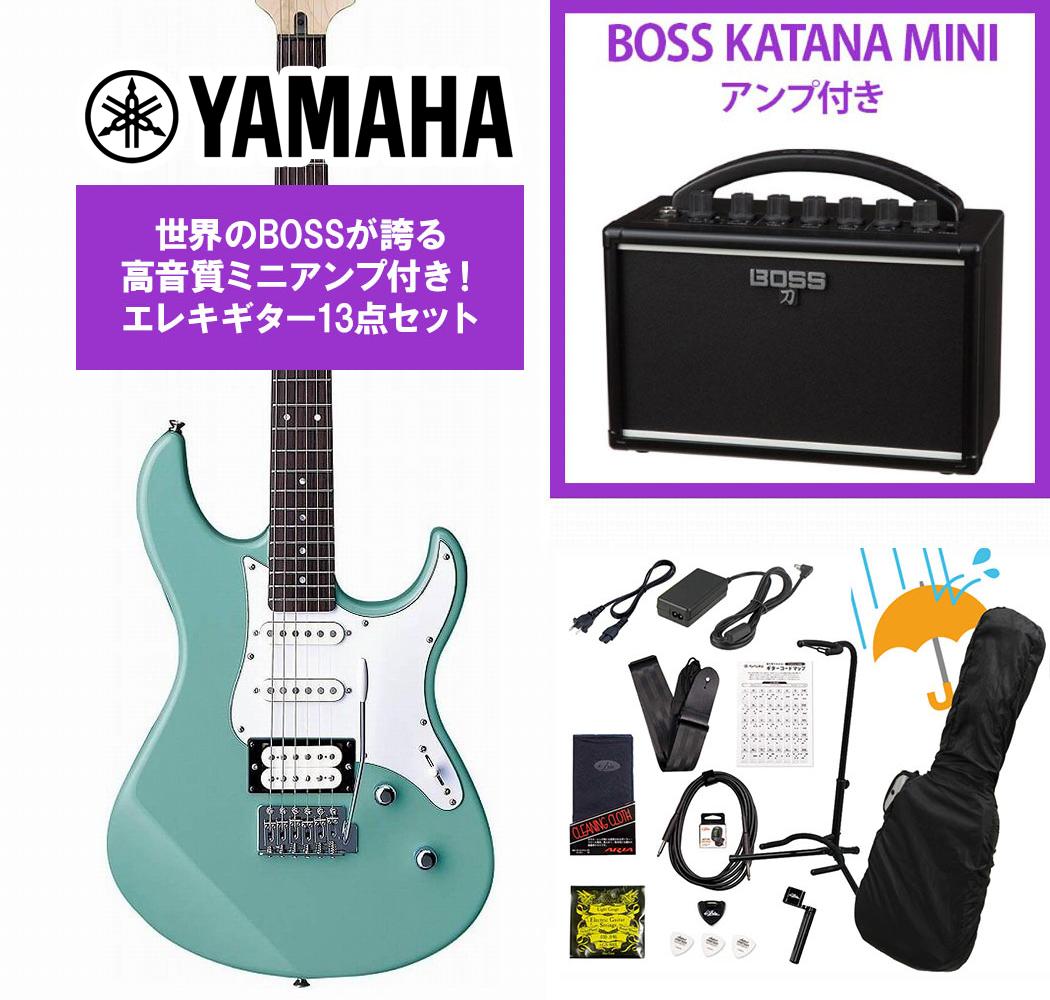 乐天商城 - YAMAHA / PACIFICA112V SOB (ソニックブルー) PAC112V PAC-112V パシフィカ 入門 初心者 BOSS KATANA MINI アンプ付き13点セット！【PNG】