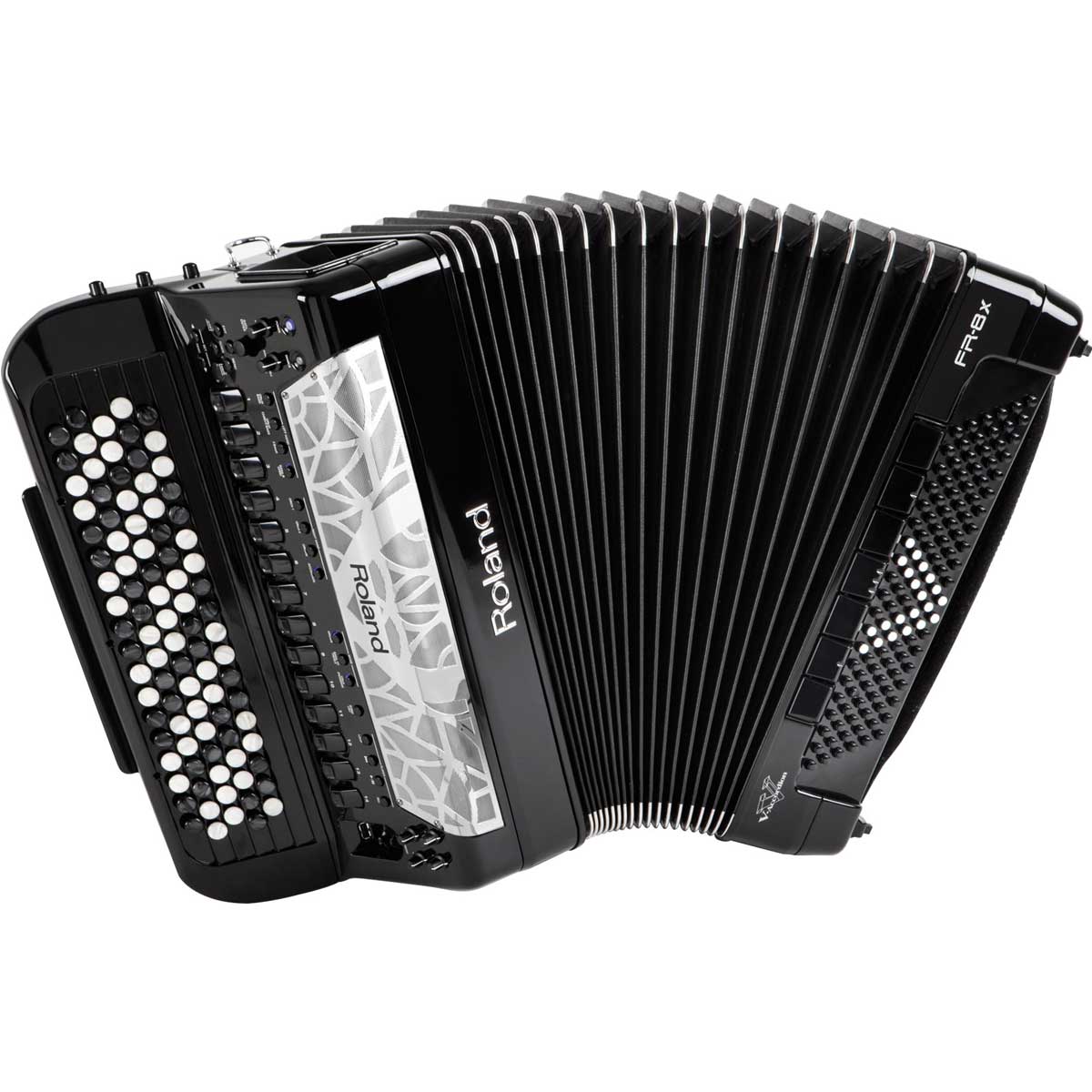 【あす楽対象商品】Roland ローランド / V-Accordion FR-8XB BK ブラック Vアコーディオン ボタン鍵盤タイプ【YRK】