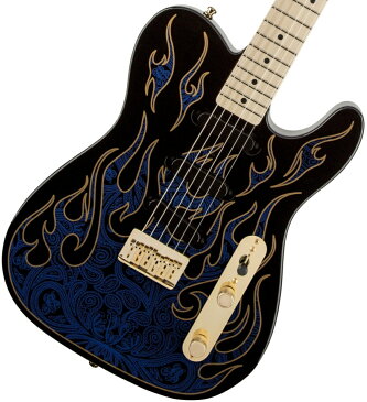 Fender USA / James Burton Telecaster Blue Paisley Flames フェンダー【お取り寄せ商品】《カスタムショップのお手入れ用品を進呈/+671038200》